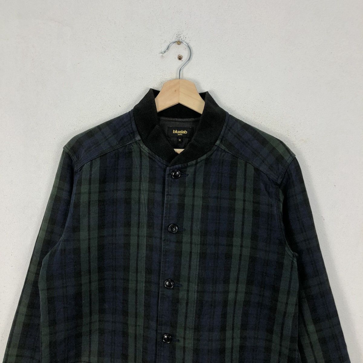 Japanese Brand RARE BLUELAB SHIPS TARTAN DESIGN HIKORY CHORE JACKET Size US M / EU 48-50 / 2 - 3 Thumbnail