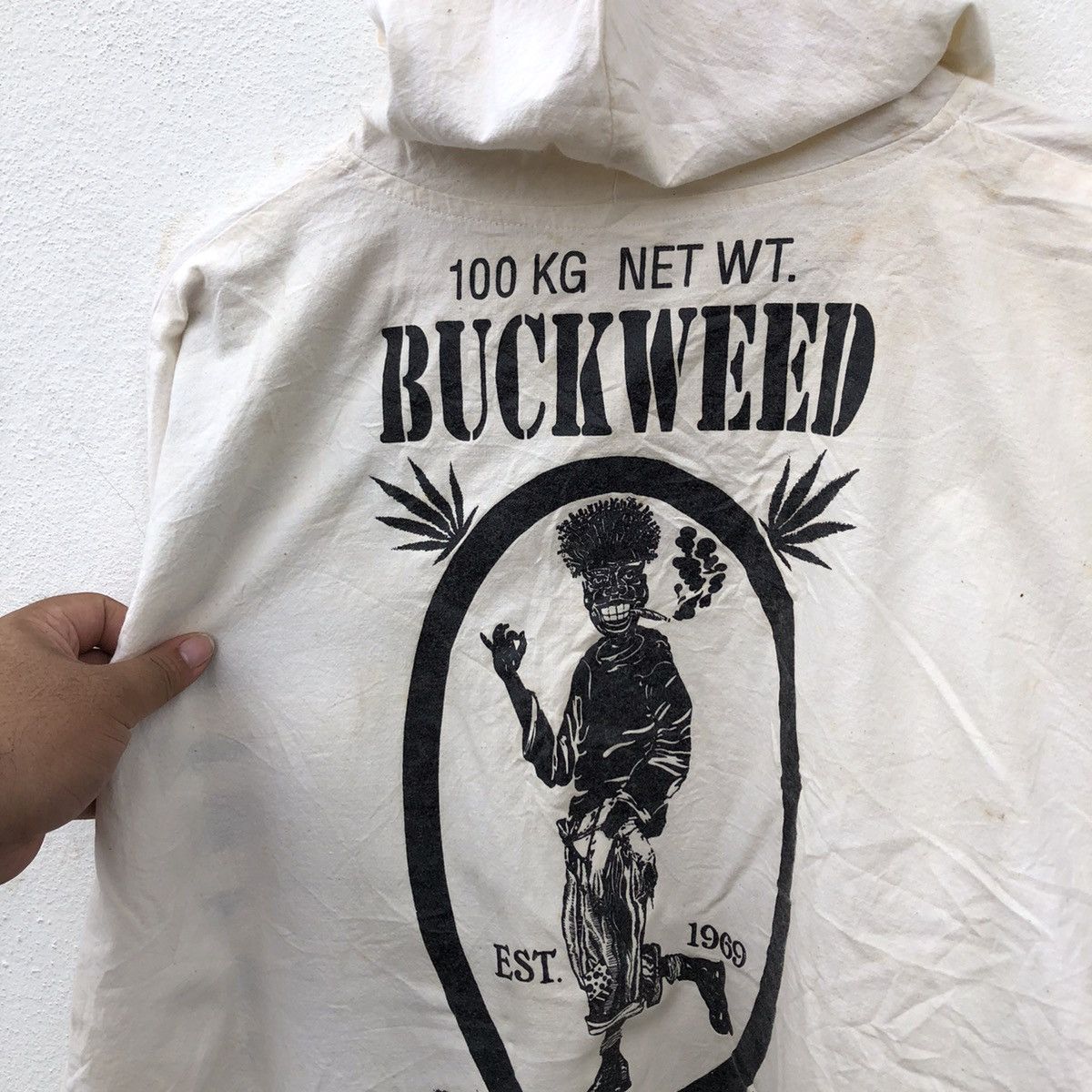 Vintage VINTAGE BUCKWEED BIG LOGO HOODIE INSPIRED BY KAPITAL JAPAN Size US L / EU 52-54 / 3 - 13 Thumbnail