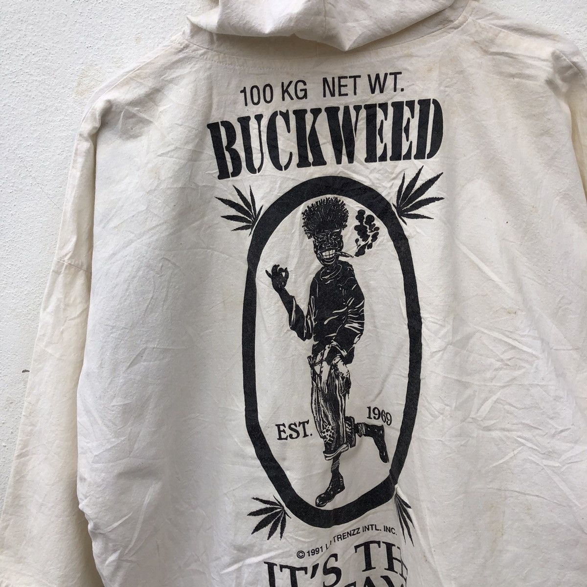 Vintage VINTAGE BUCKWEED BIG LOGO HOODIE INSPIRED BY KAPITAL JAPAN Size US L / EU 52-54 / 3 - 12 Thumbnail