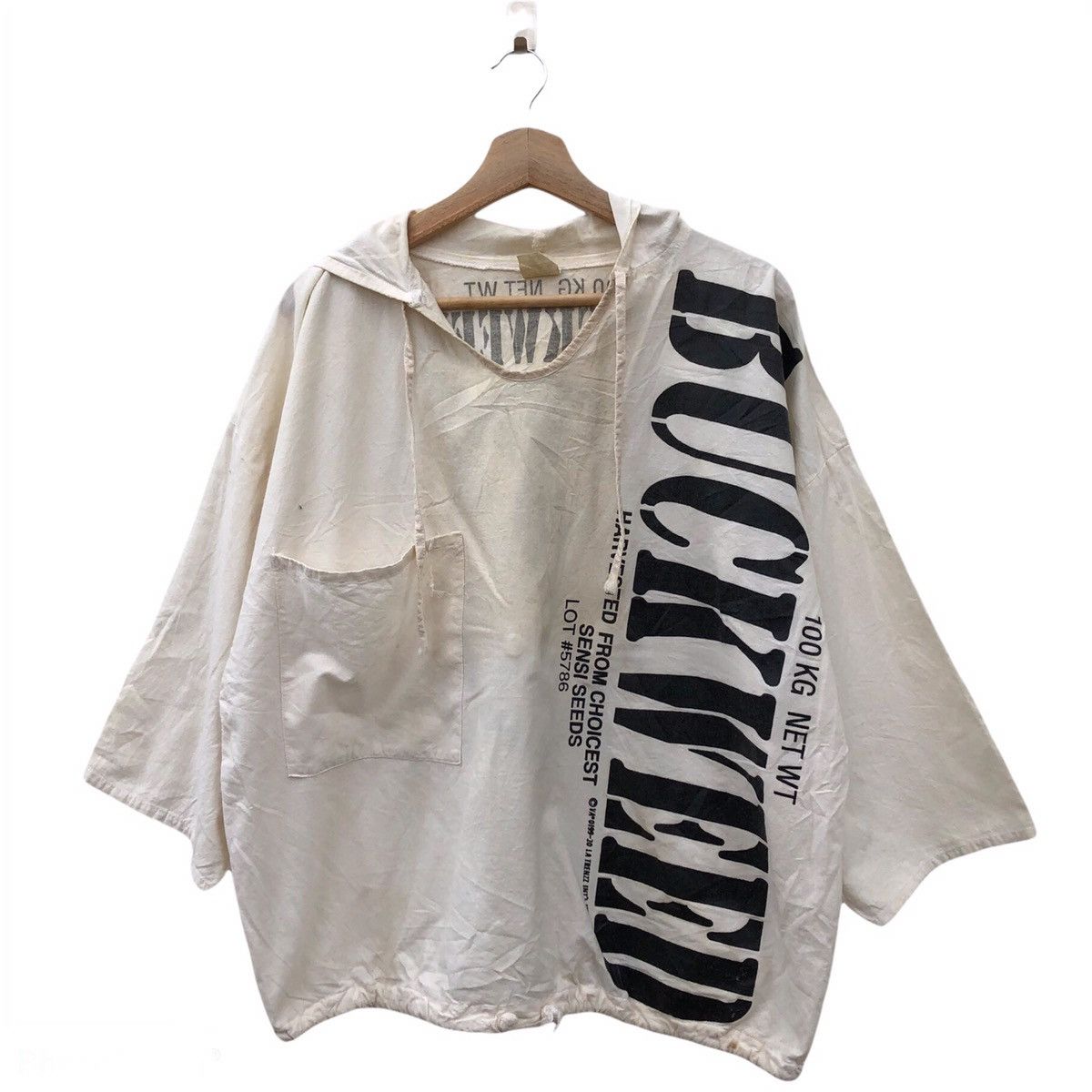 Vintage VINTAGE BUCKWEED BIG LOGO HOODIE INSPIRED BY KAPITAL JAPAN Size US L / EU 52-54 / 3 - 2 Thumbnail
