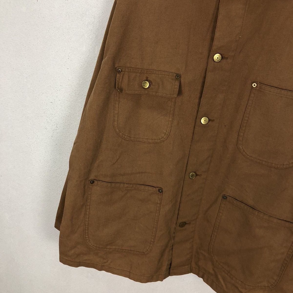 Buzz Rickson's VINTAGE UNITED GARMENT GENUINE HOUSTON HIKORY CHORE JACKET Size US M / EU 48-50 / 2 - 4 Thumbnail