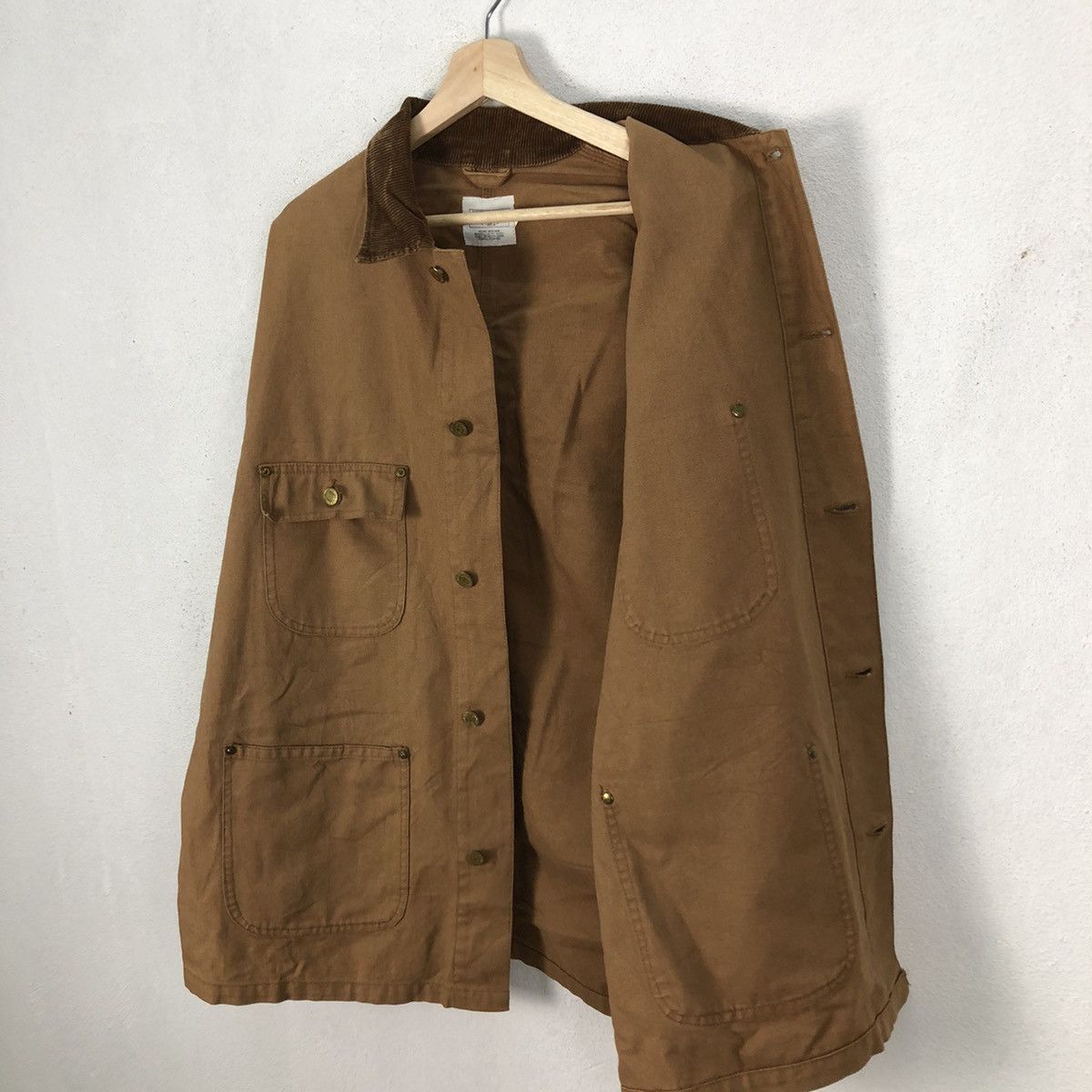 Buzz Rickson's VINTAGE UNITED GARMENT GENUINE HOUSTON HIKORY CHORE JACKET Size US M / EU 48-50 / 2 - 12 Thumbnail