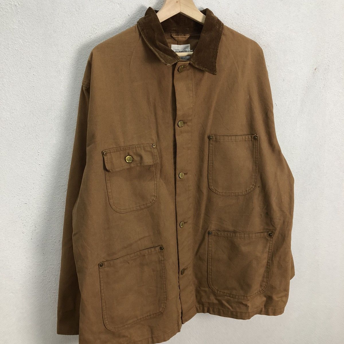 Buzz Rickson's VINTAGE UNITED GARMENT GENUINE HOUSTON HIKORY CHORE JACKET Size US M / EU 48-50 / 2 - 5 Thumbnail
