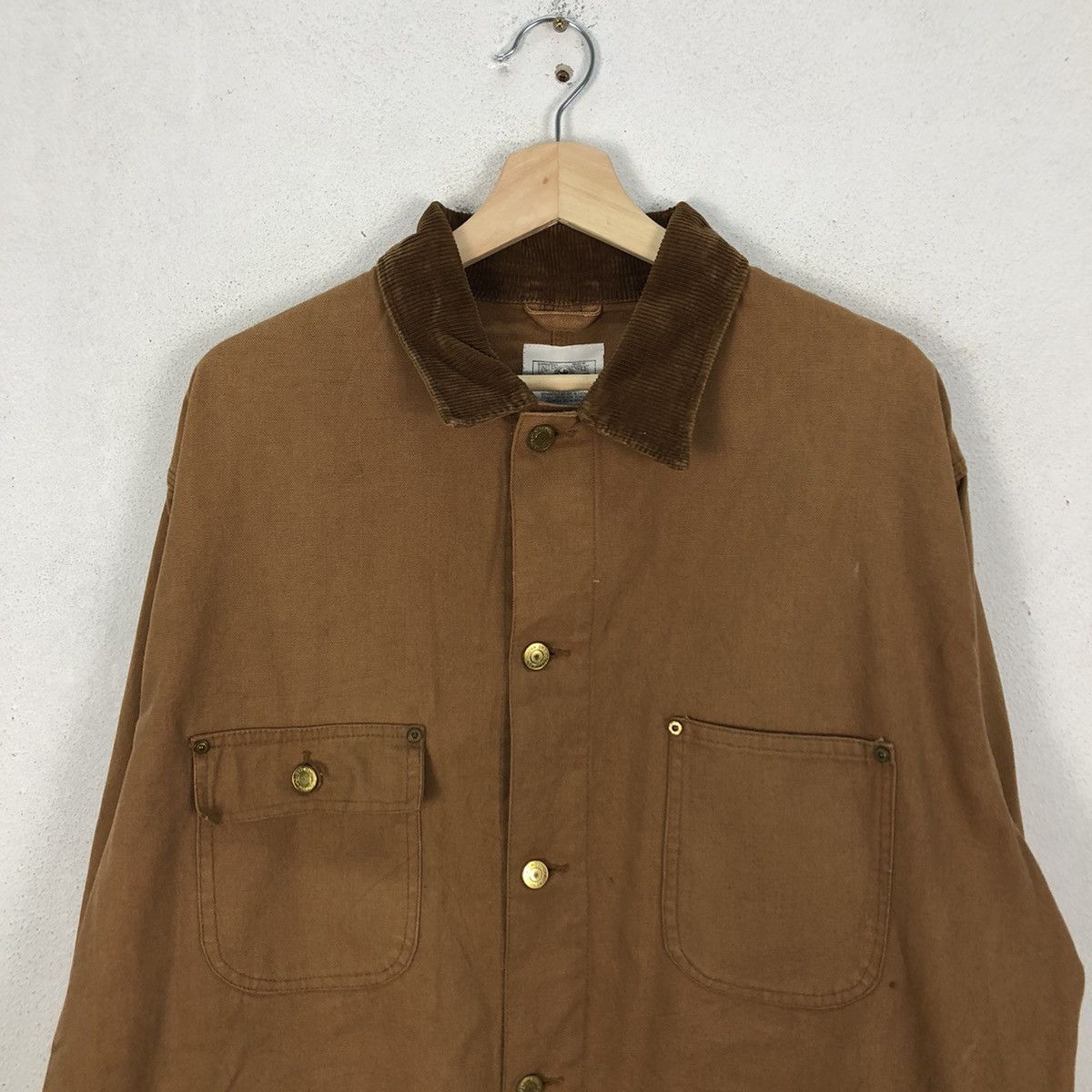 Buzz Rickson's VINTAGE UNITED GARMENT GENUINE HOUSTON HIKORY CHORE JACKET Size US M / EU 48-50 / 2 - 3 Thumbnail