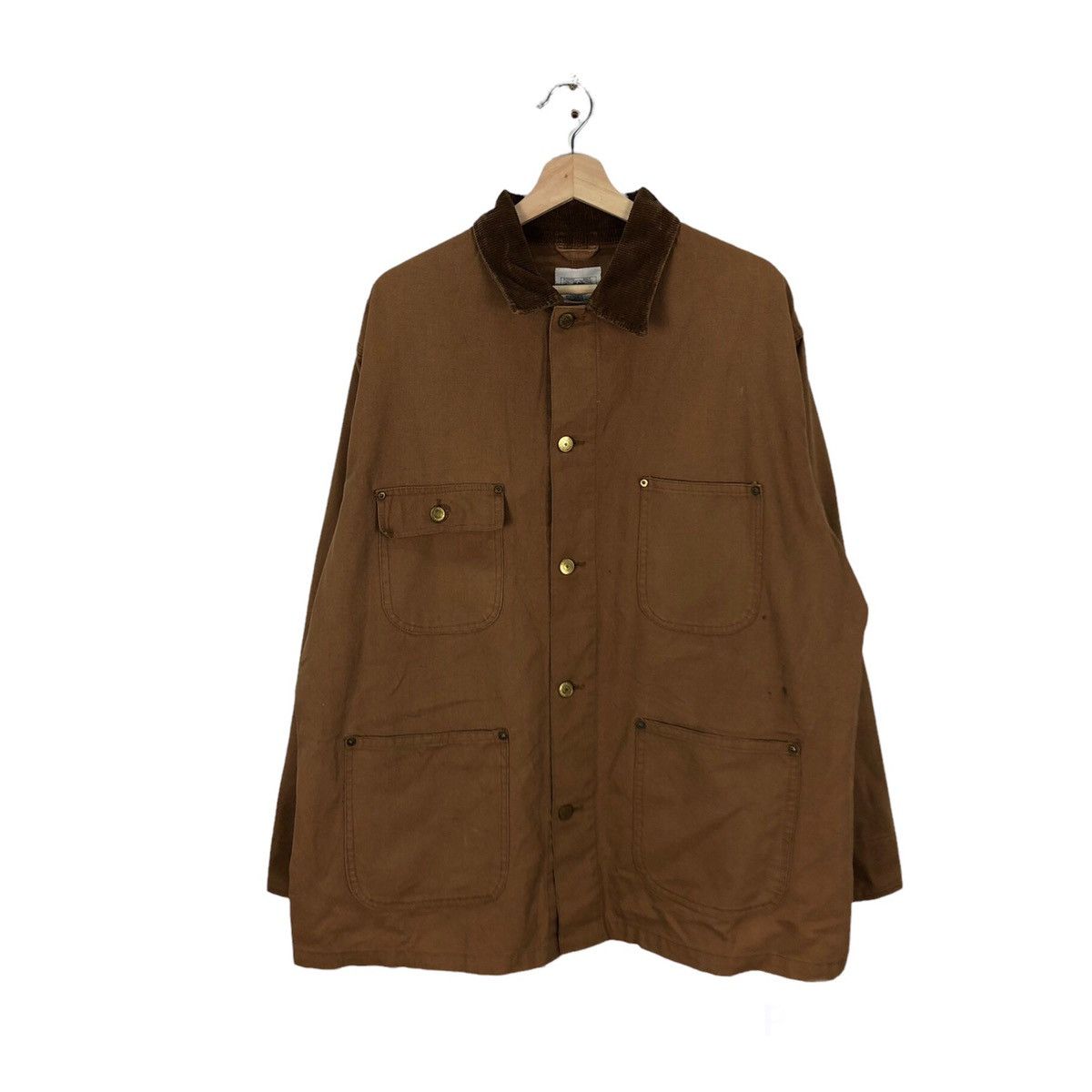Buzz Rickson's VINTAGE UNITED GARMENT GENUINE HOUSTON HIKORY CHORE JACKET Size US M / EU 48-50 / 2 - 1 Thumbnail