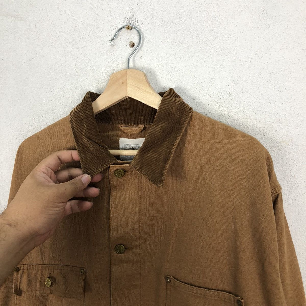 Buzz Rickson's VINTAGE UNITED GARMENT GENUINE HOUSTON HIKORY CHORE JACKET Size US M / EU 48-50 / 2 - 6 Thumbnail