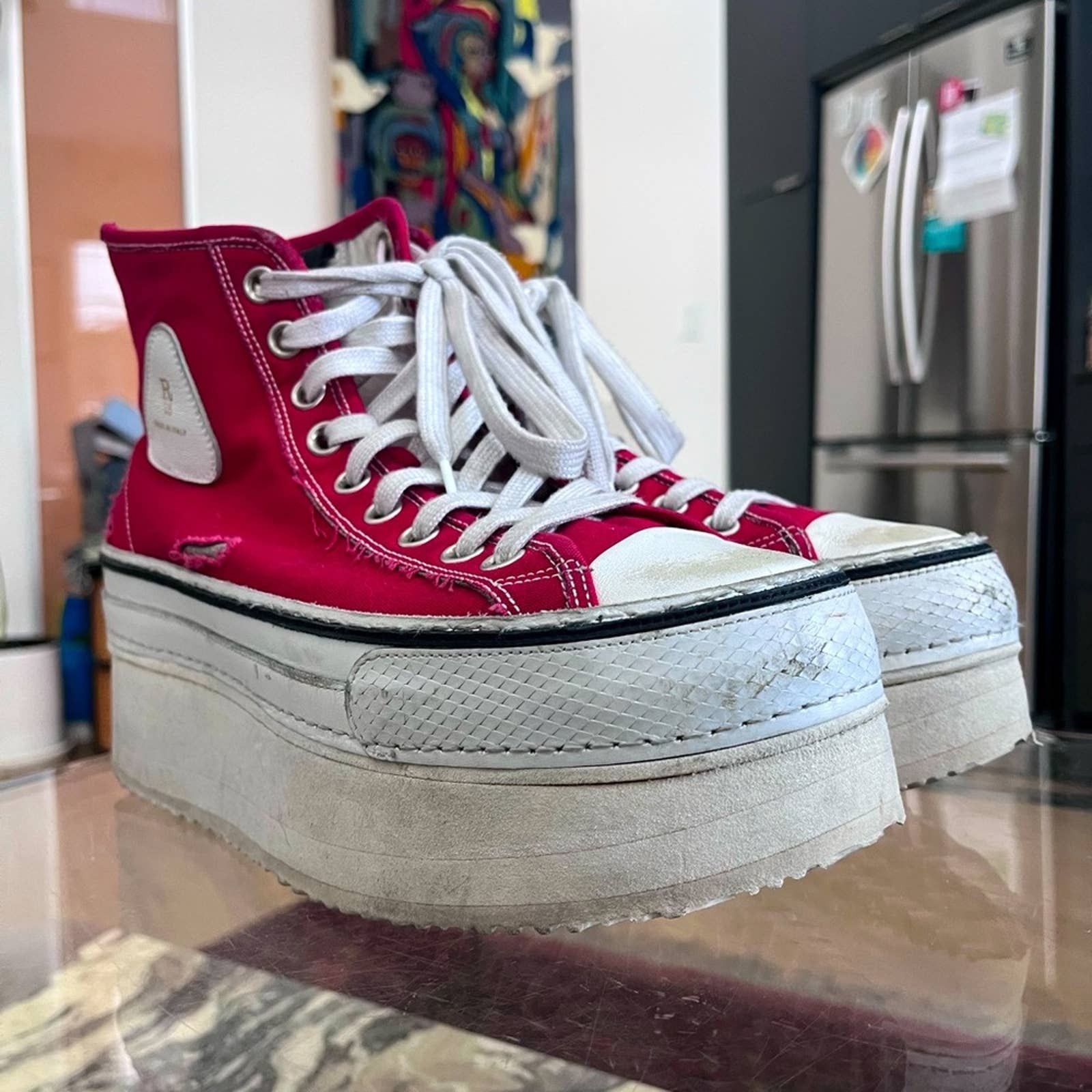 R13 R13 Platform Sneakers Womens 8 used Grailed