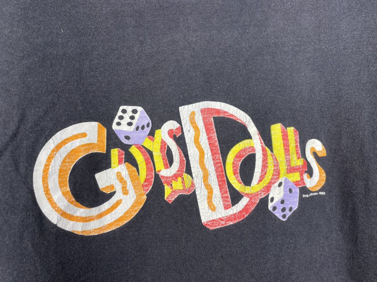 Vintage Vintage 90s Guys Dolls musical film t shirt Size US XL / EU 56 / 4 - 4 Thumbnail