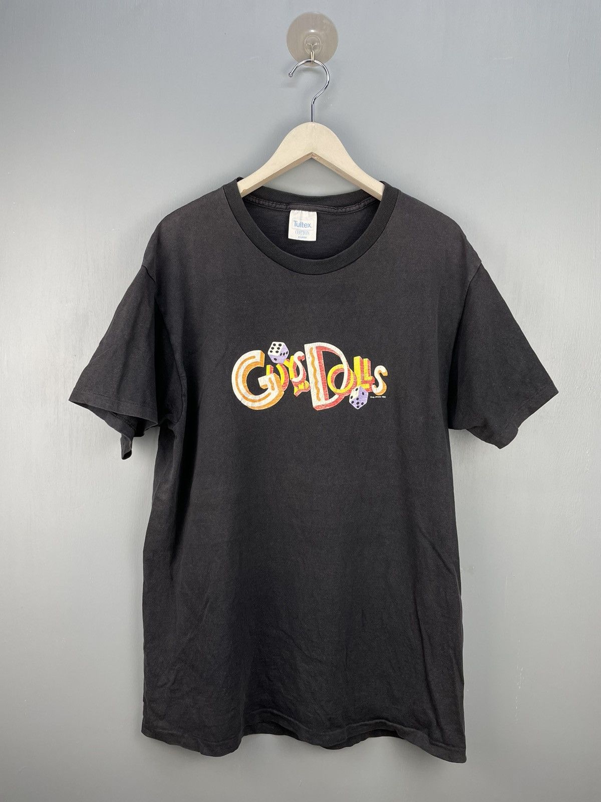 Vintage Vintage 90s Guys Dolls musical film t shirt Size US XL / EU 56 / 4 - 1 Thumbnail