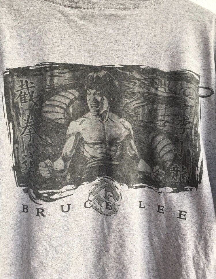 Vintage Vintage Bruce Lee t shirt Size US XL / EU 56 / 4 - 4 Thumbnail