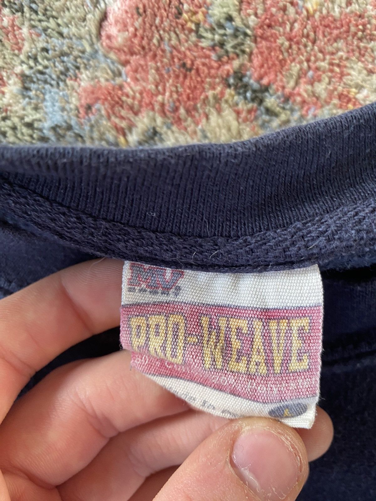 Vintage 90s STAR Laboratories DC Comics Crewneck Navy Large