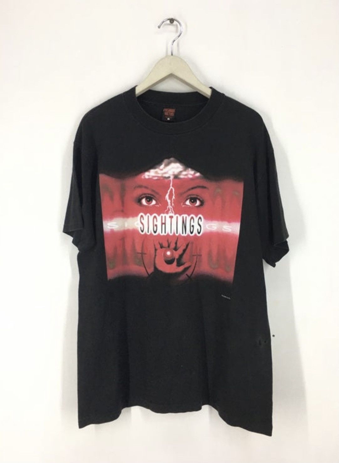 Vintage Vtg 90s sightings paranormal horror TV series Fasion Victim Size US L / EU 52-54 / 3 - 1 Thumbnail