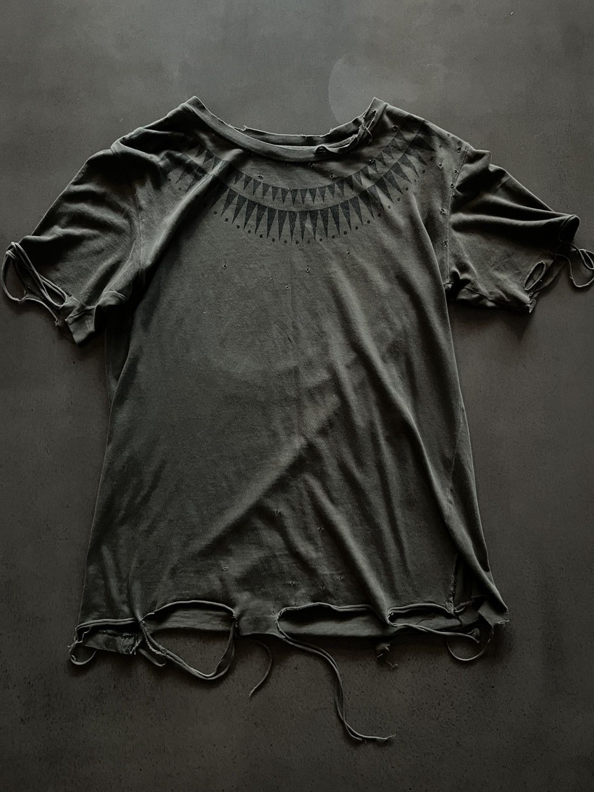 Jun Takahashi SS03 Scab Distressed Giz t-shirt Size US S / EU 44-46 / 1 - 1 Thumbnail
