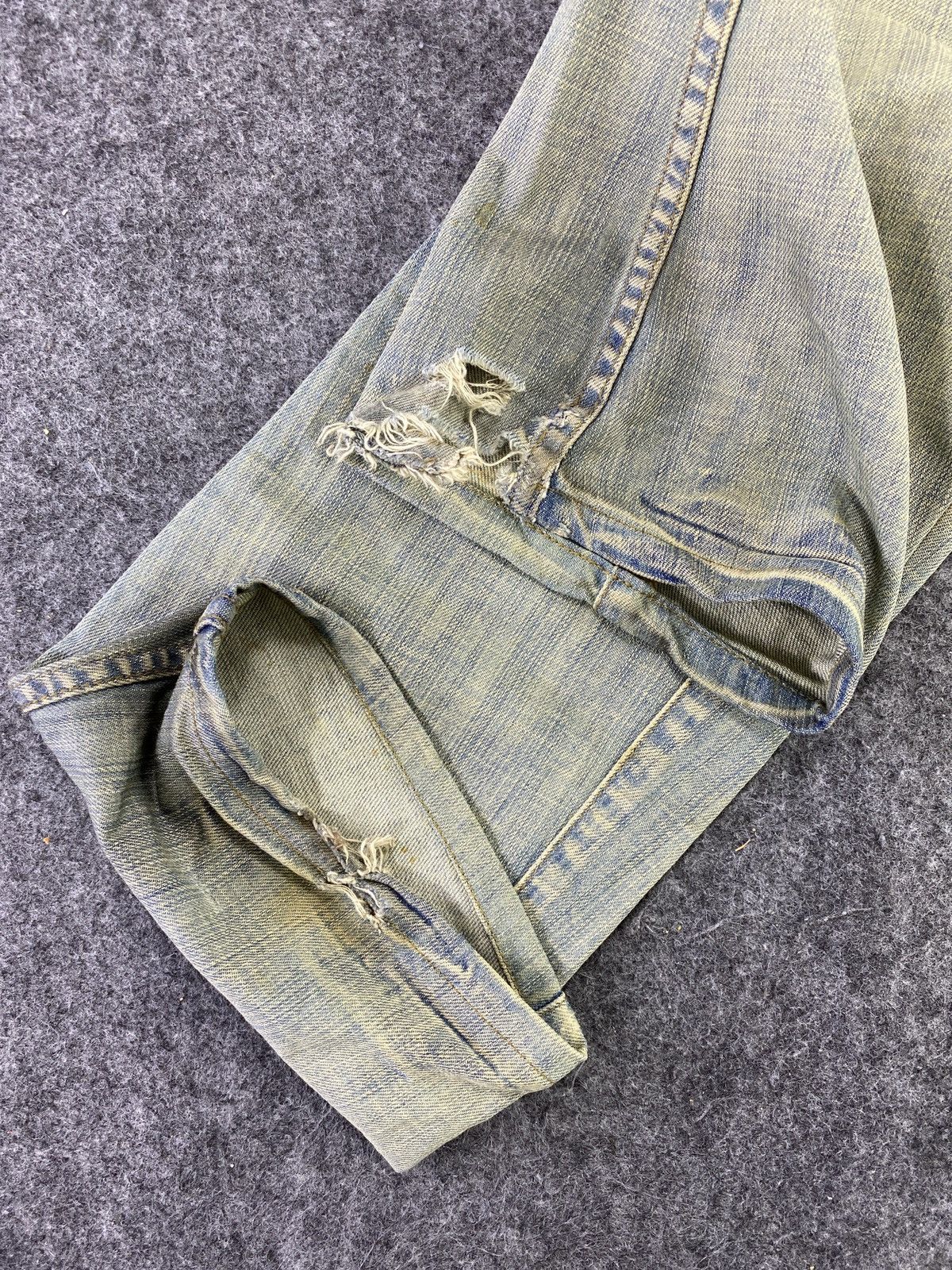 Japanese Brand Setting Cracks Multipocket Zip Jeans J796 - J796 Size US 32 / EU 48 - 8 Thumbnail