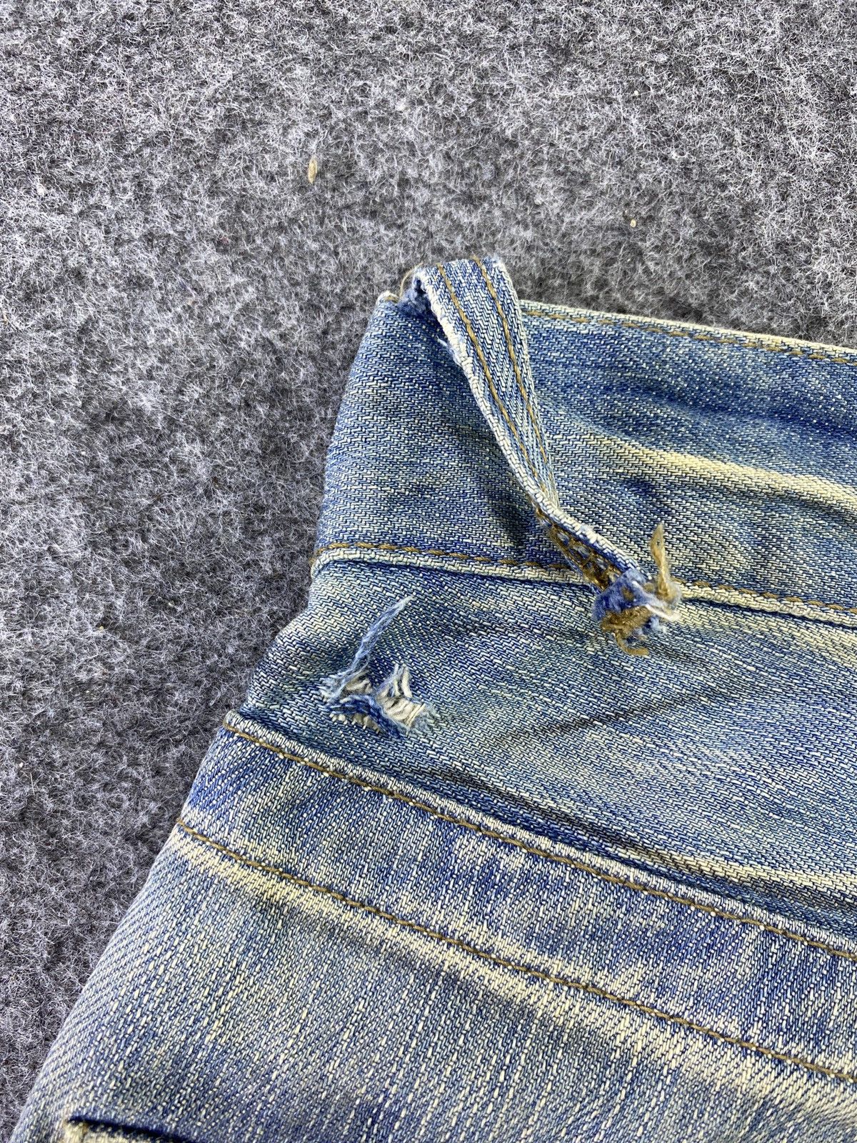Japanese Brand Setting Cracks Multipocket Zip Jeans J796 - J796 Size US 32 / EU 48 - 12 Thumbnail