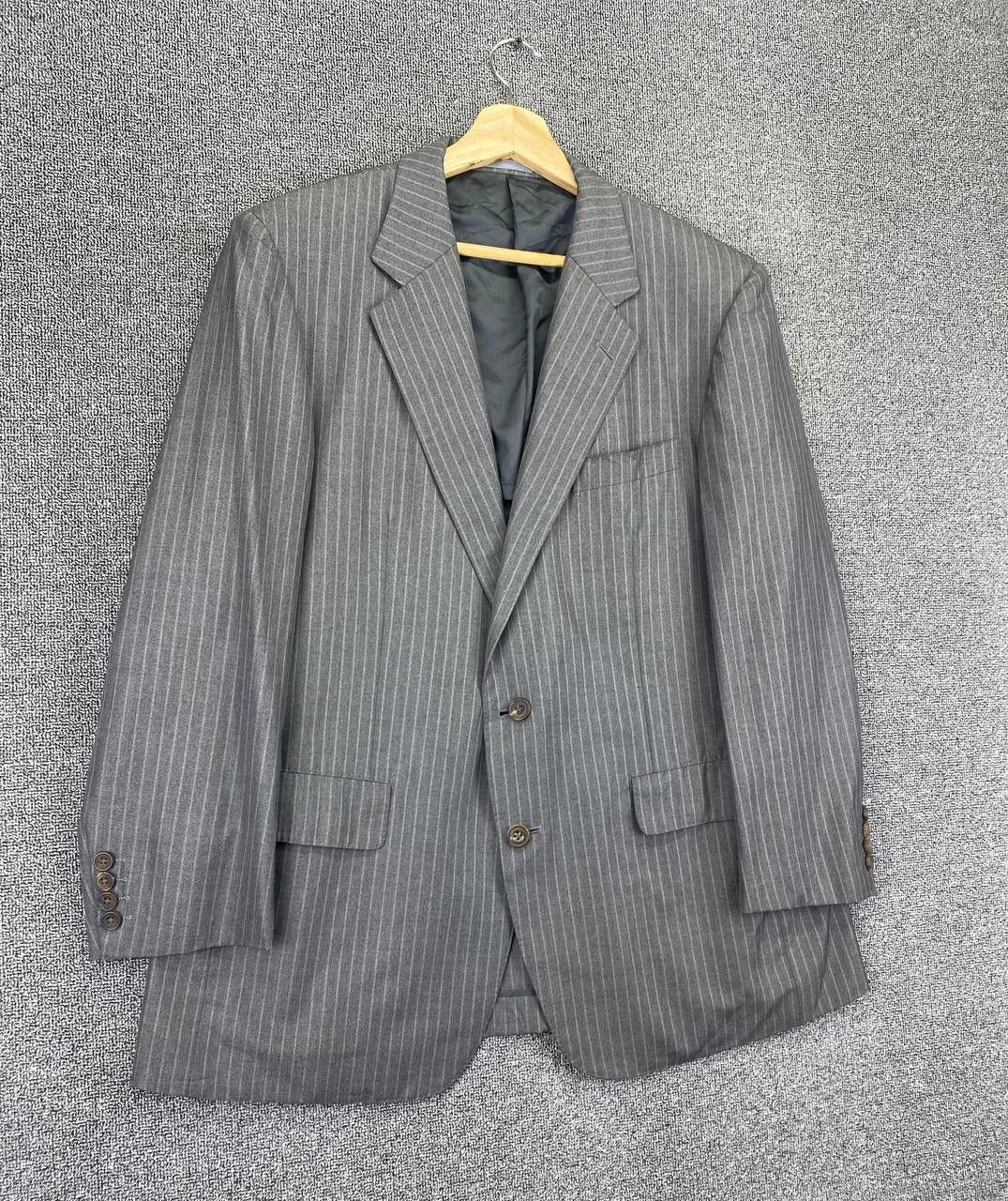Burberry Vintage Burberry Wool Coats Blazers Jacket Size US M / EU 48-50 / 2 - 2 Thumbnail