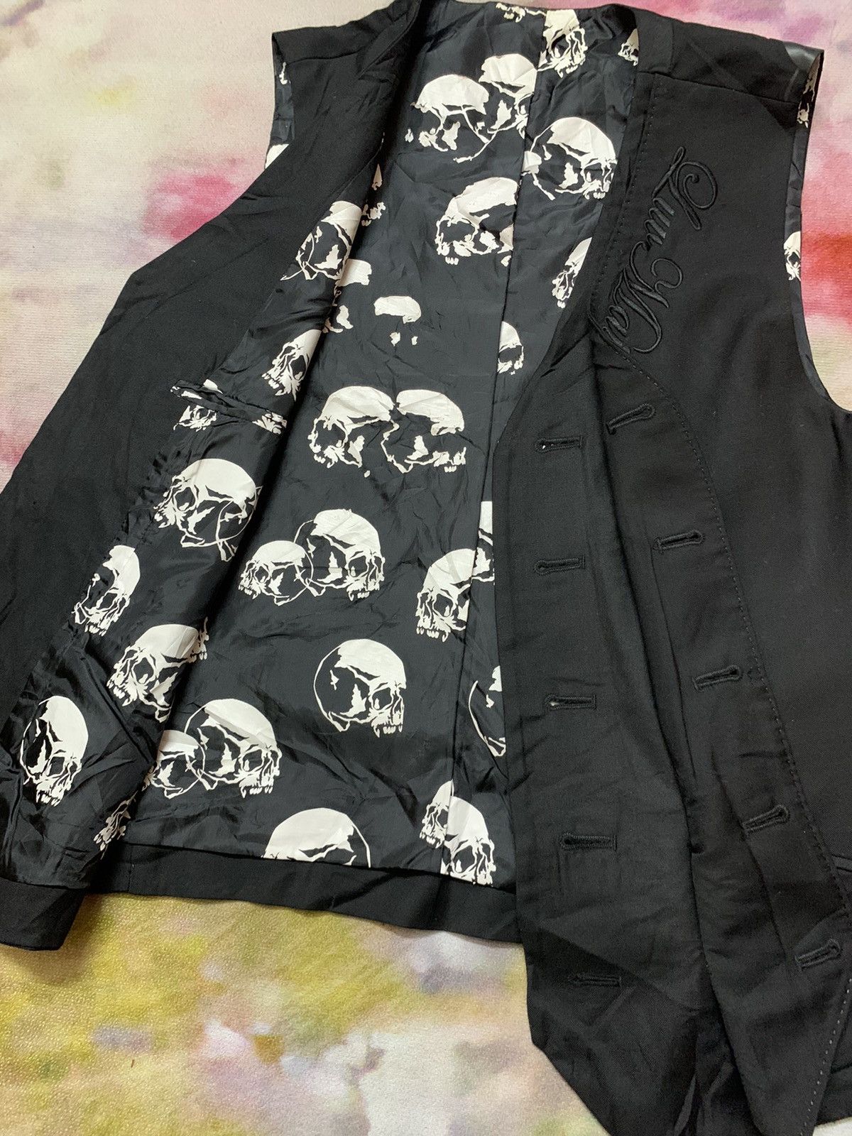 JACKROSE Luv Maison Jack Rose Skull Waistcoat Vest Avantgarde Size US S / EU 44-46 / 1 - 5 Thumbnail