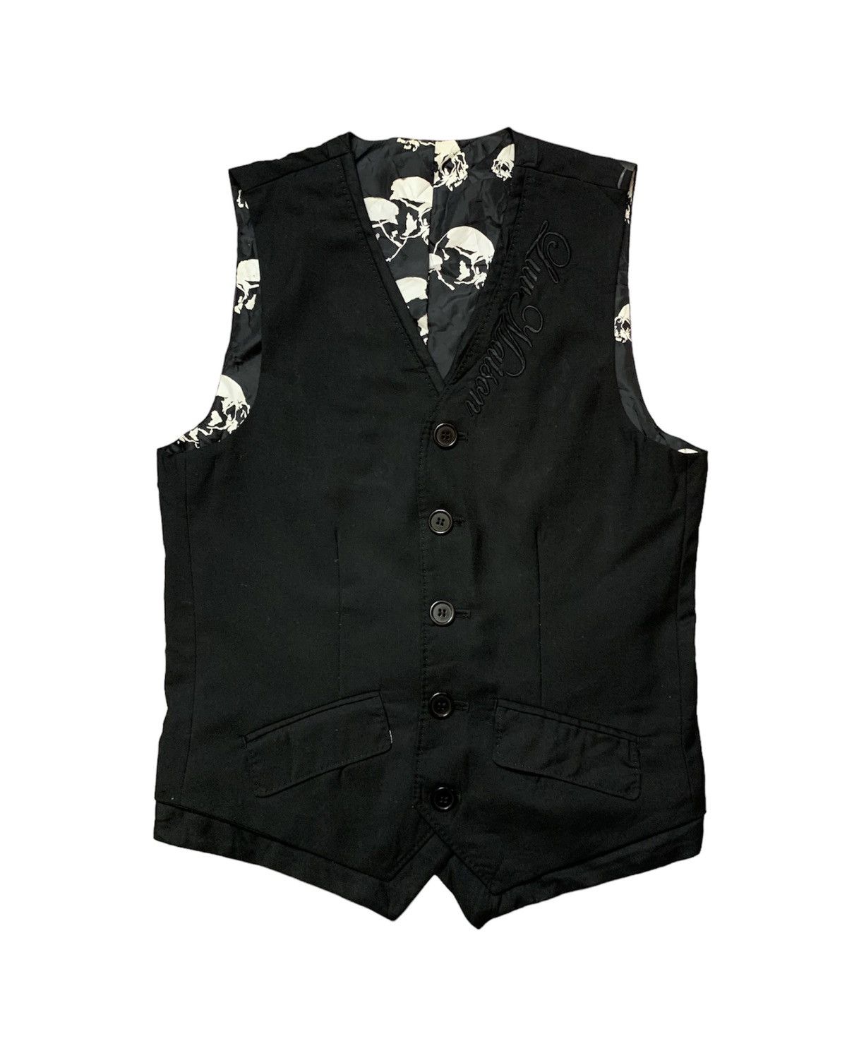 JACKROSE Luv Maison Jack Rose Skull Waistcoat Vest Avantgarde Size US S / EU 44-46 / 1 - 2 Thumbnail