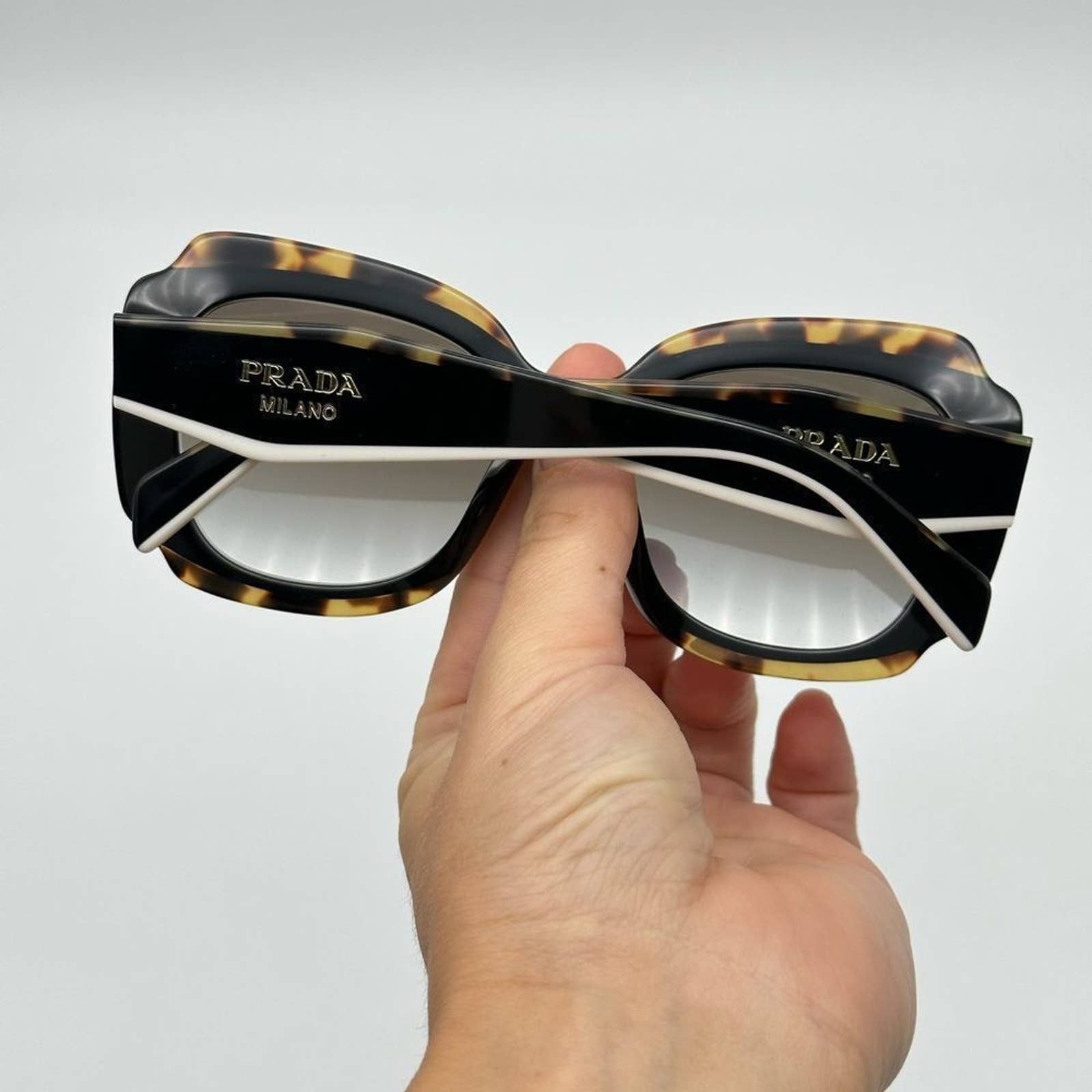 BRAND NEW Prada PR 16YS 01M0A7 Black/Havana Women Sunglasses