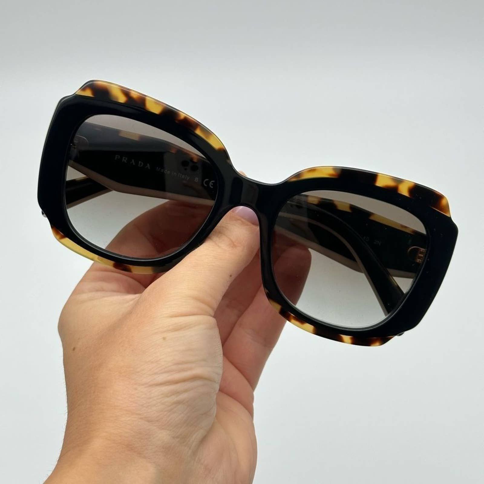 BRAND NEW Prada PR 16YS 01M0A7 Black/Havana Women Sunglasses