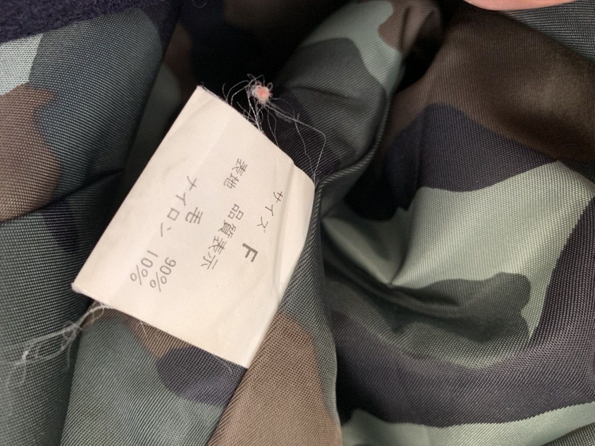 Japanese Brand MadeInJapan Maniac Works Camo Wool Duffle Long Coat Size US M / EU 48-50 / 2 - 6 Thumbnail