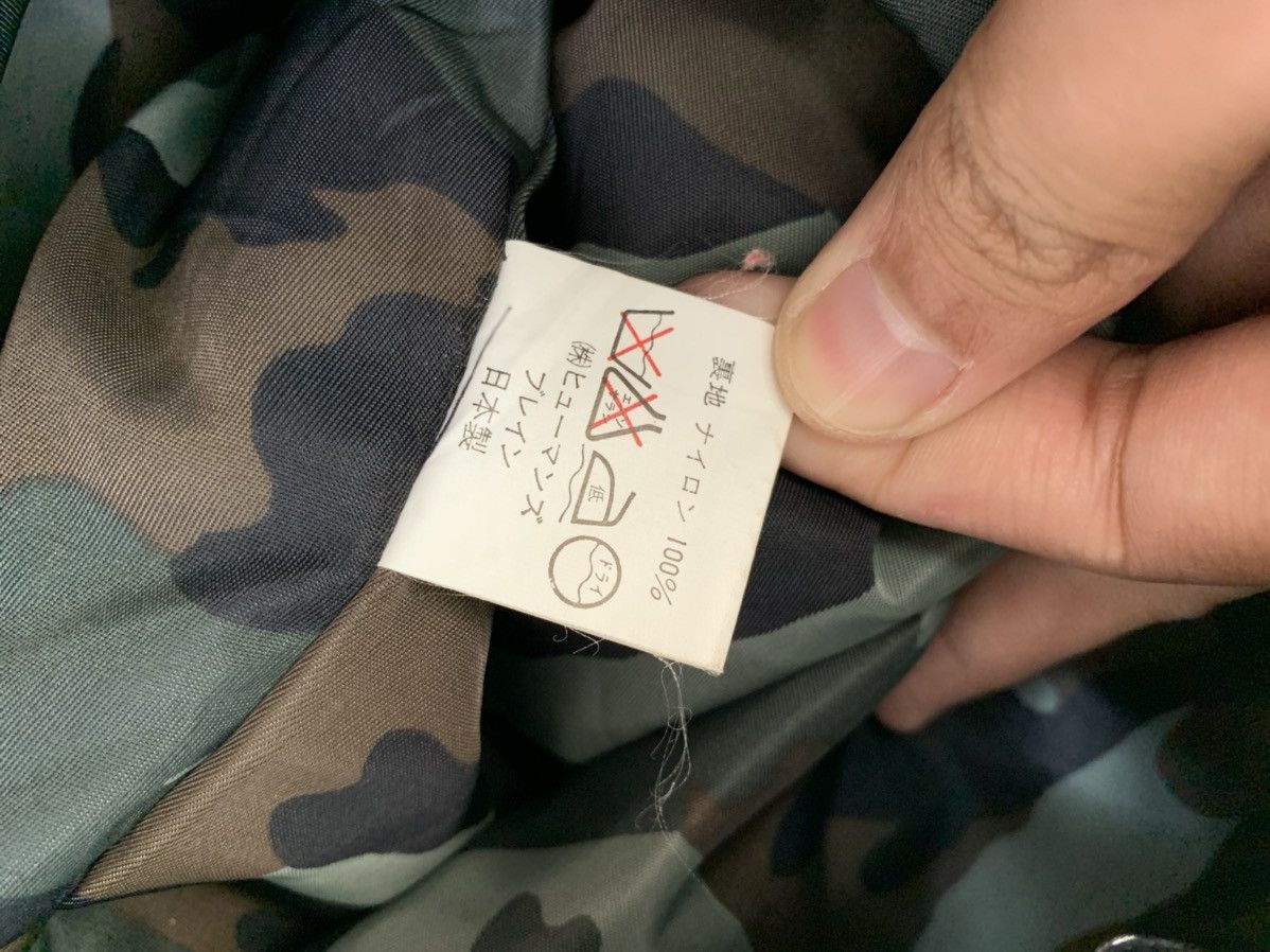 Japanese Brand MadeInJapan Maniac Works Camo Wool Duffle Long Coat Size US M / EU 48-50 / 2 - 7 Thumbnail