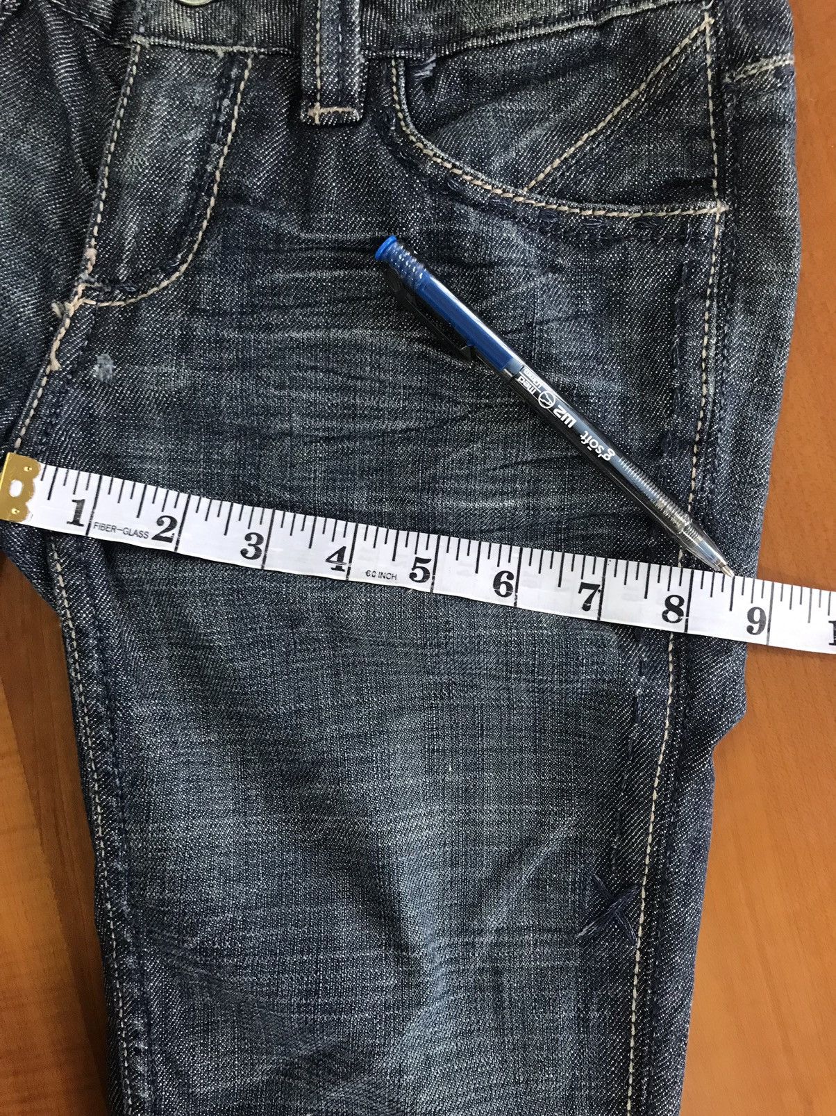 Antik Denim ANTIK DENIM Skinny Flared Jeans Size 25" / US 0 / IT 36 - 23 Thumbnail