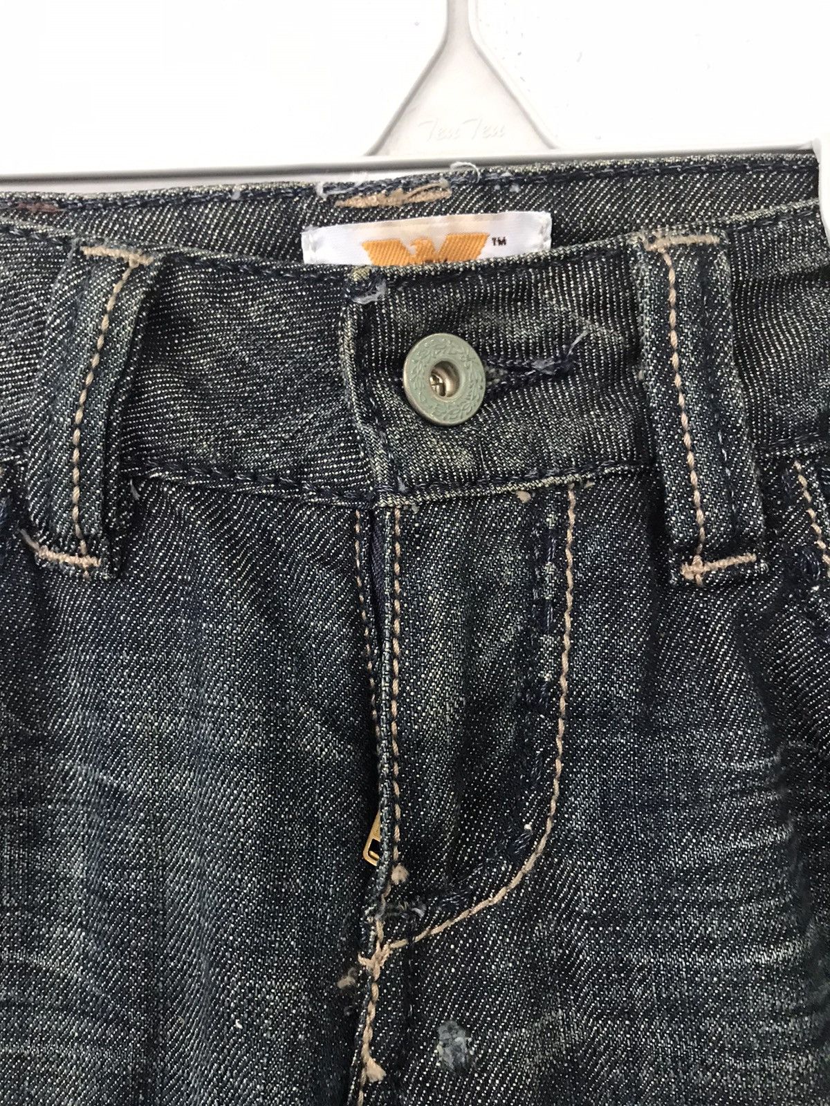 Antik Denim ANTIK DENIM Skinny Flared Jeans Size 25" / US 0 / IT 36 - 6 Thumbnail