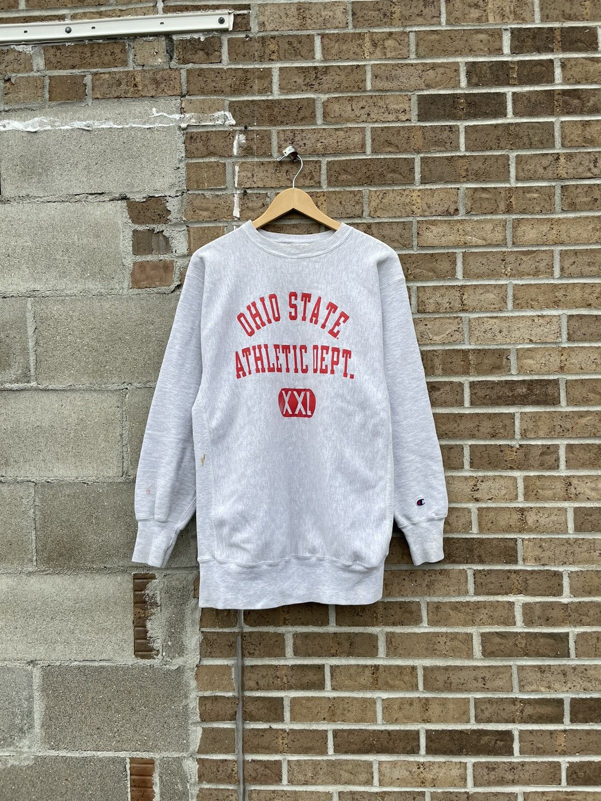 Ohio State Champion Reverse Weave Sweatshirt Vintage 80s Champion