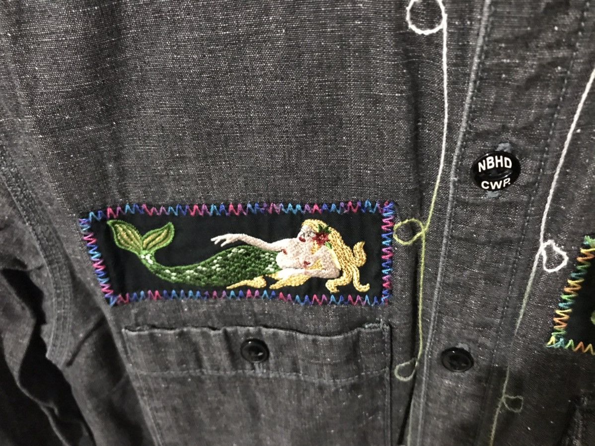 Neighborhood Neighborhood denim shirt Mermaid Kraken Octopus Size US S / EU 44-46 / 1 - 4 Thumbnail
