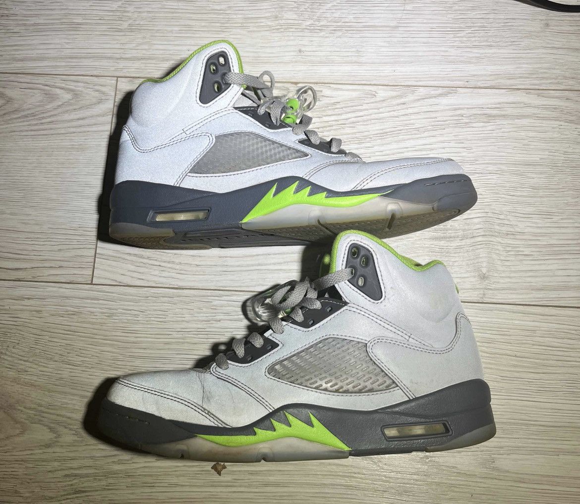 Jordan Brand × Nike Jordan 5 Green Bean Size 8 Size US 8 / EU 41 - 1 Thumbnail
