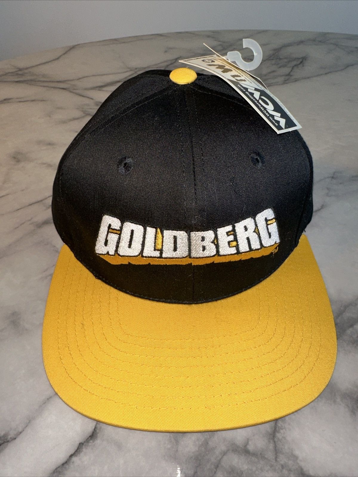 NWT 1998 Goldberg SnapBack Hat WCW Wrestling Cap NWO