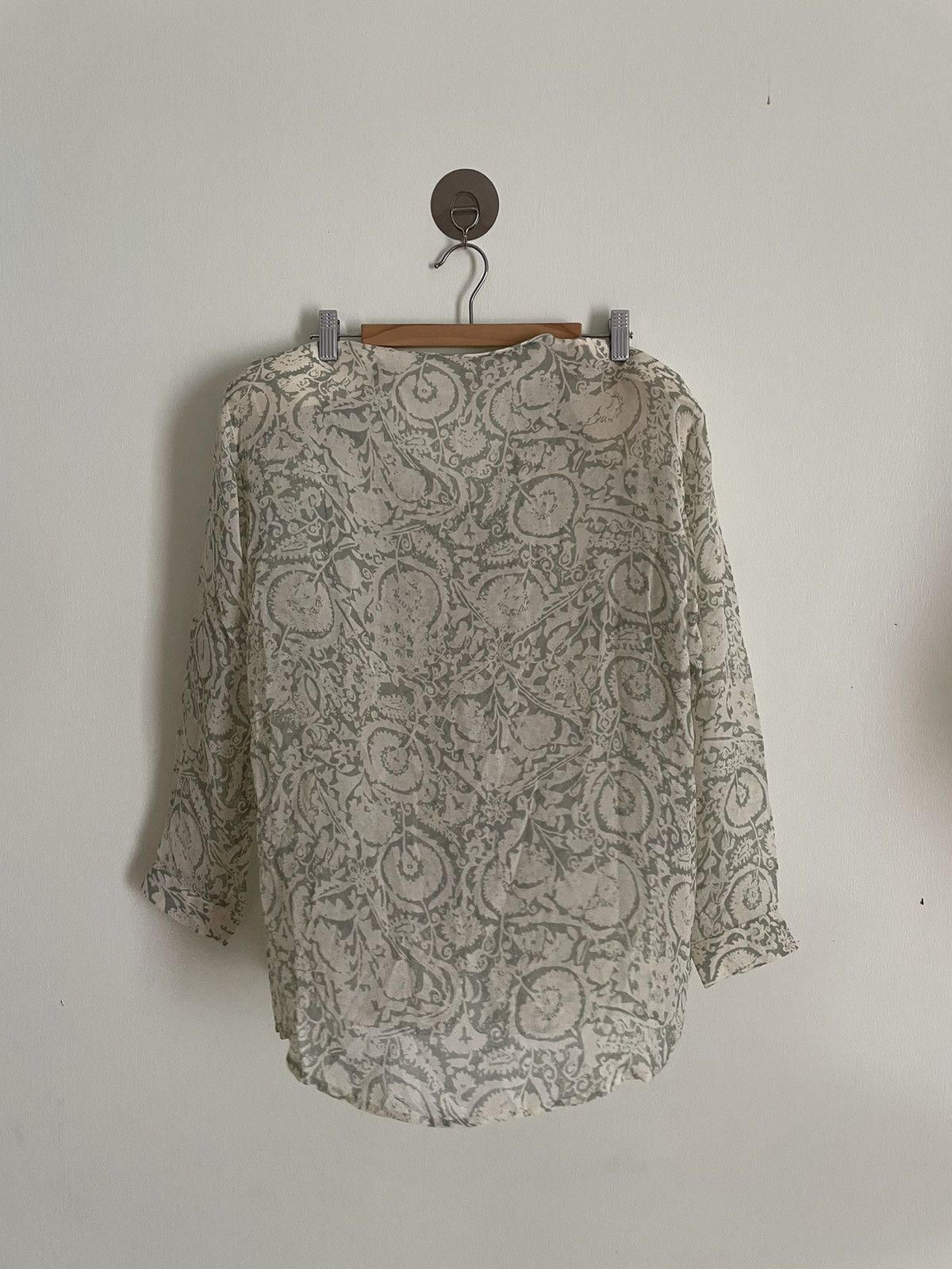 Designer Nino Cerruti Pattern Shirt Size XS / US 0-2 / IT 36-38 - 2 Thumbnail