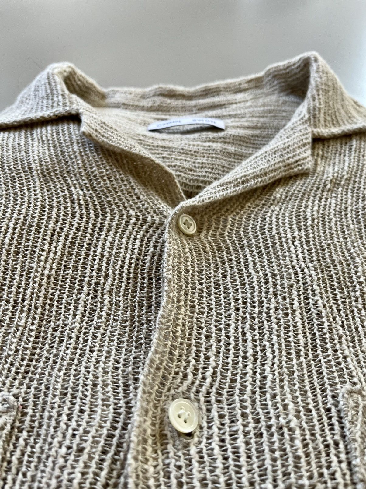 CMMN SWDN Open Knit Camp Collar Size US S / EU 44-46 / 1 - 3 Thumbnail
