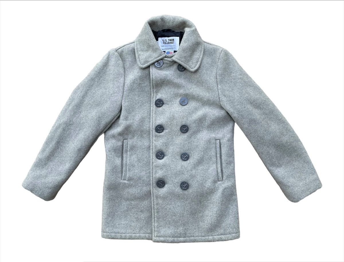 Schott × Story Mfg. × Vintage Vintage Schott N.Y.C US 740N Pea Jacket Size US M / EU 48-50 / 2 - 5 Thumbnail