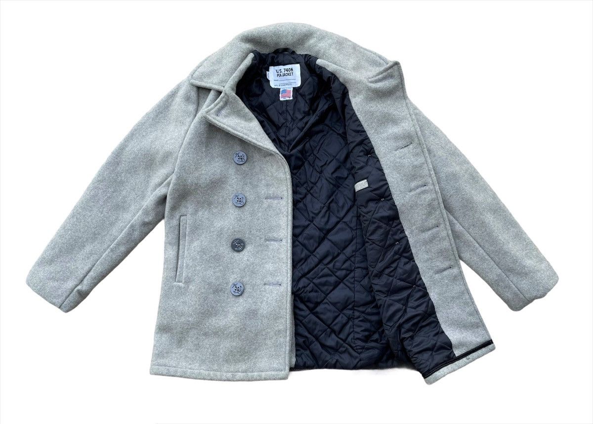 Schott × Story Mfg. × Vintage Vintage Schott N.Y.C US 740N Pea Jacket Size US M / EU 48-50 / 2 - 2 Thumbnail