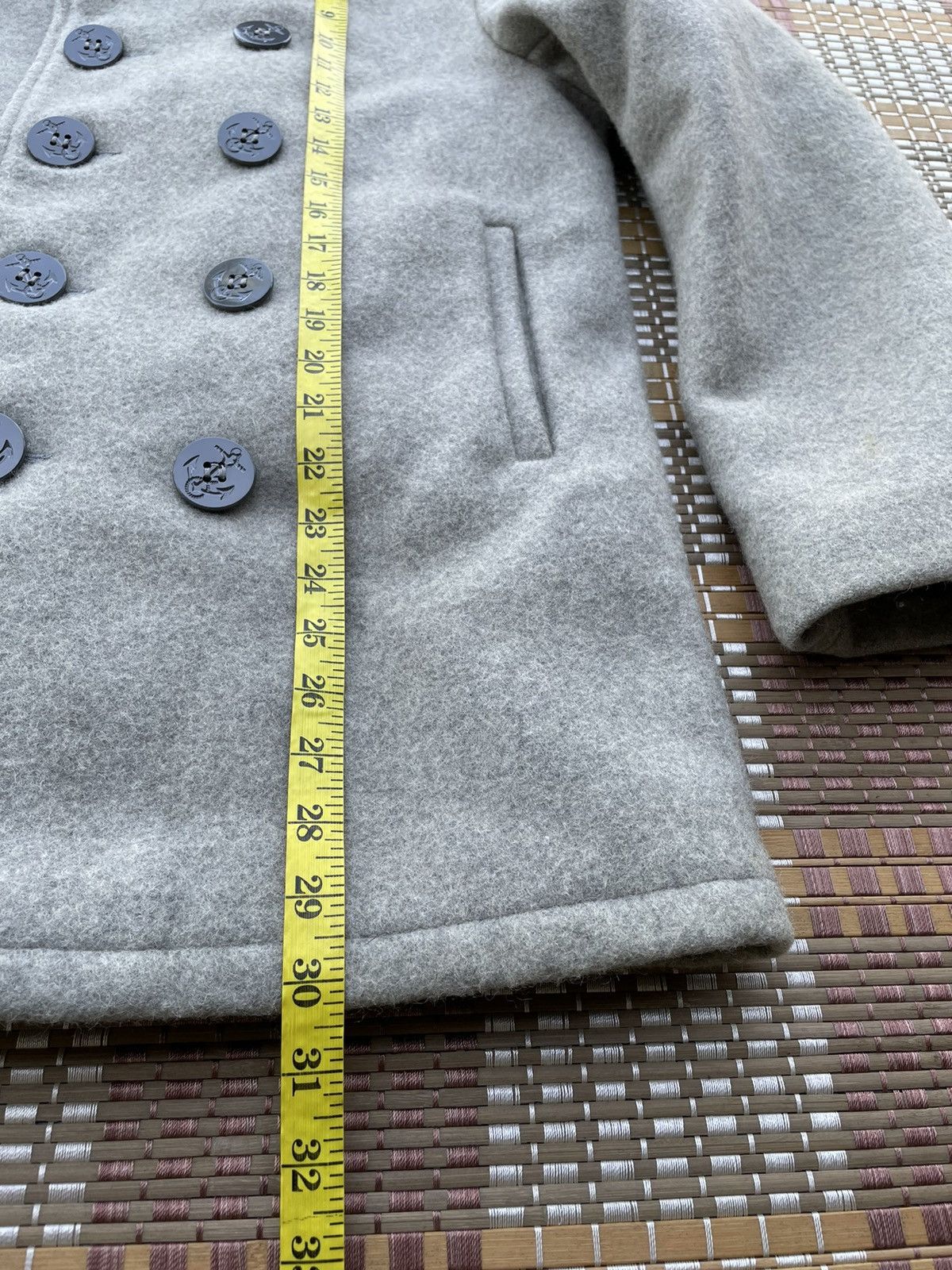 Schott × Story Mfg. × Vintage Vintage Schott N.Y.C US 740N Pea Jacket Size US M / EU 48-50 / 2 - 12 Thumbnail