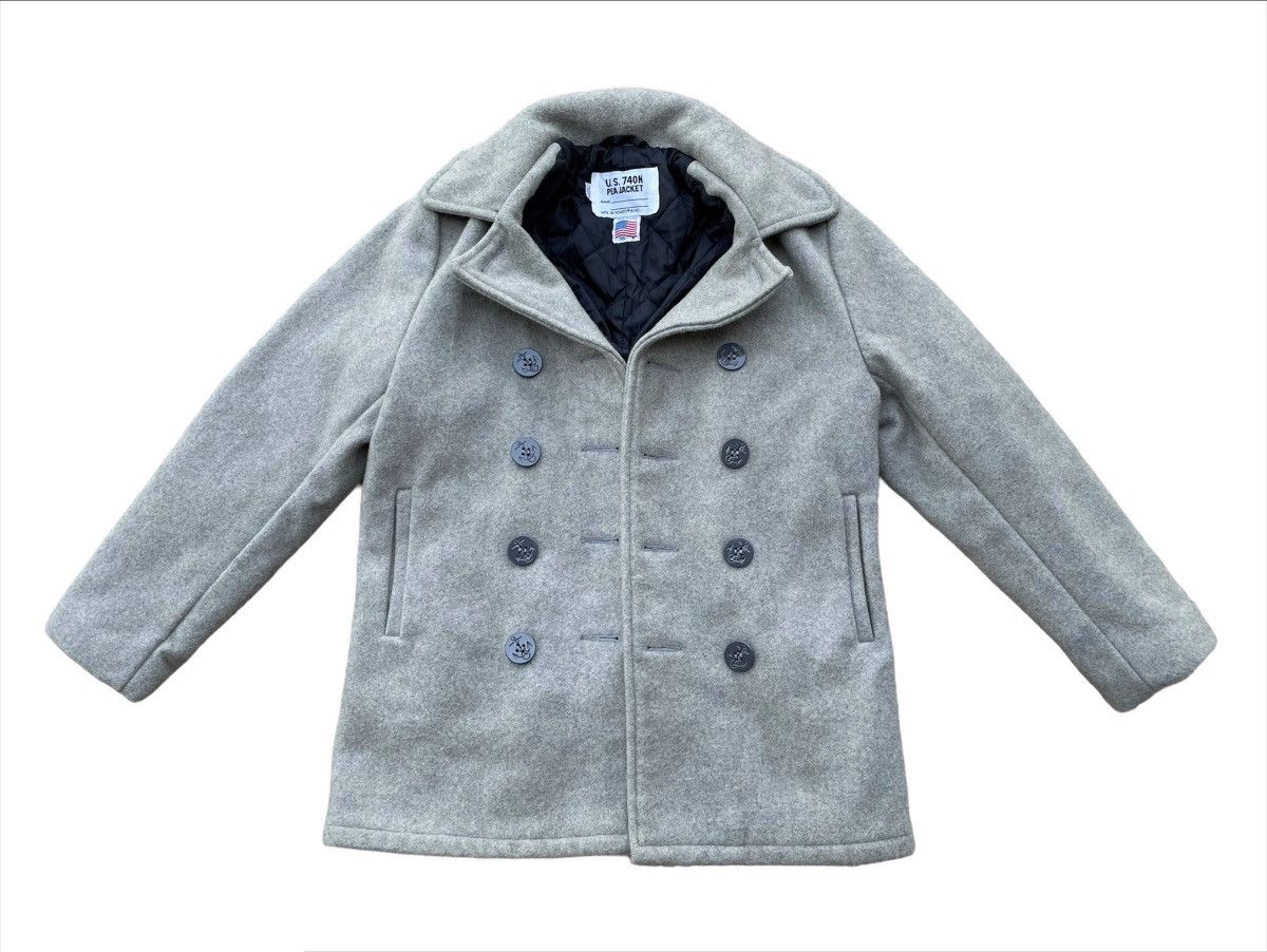 Schott × Story Mfg. × Vintage Vintage Schott N.Y.C US 740N Pea Jacket Size US M / EU 48-50 / 2 - 3 Thumbnail
