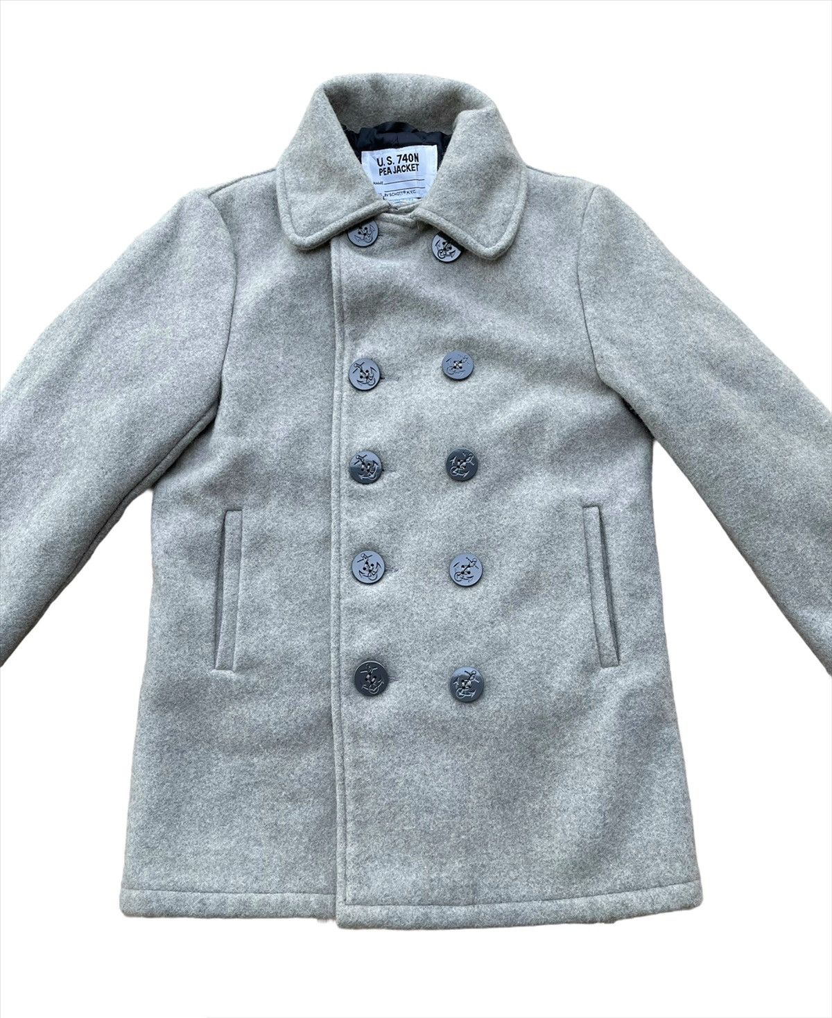 Schott × Story Mfg. × Vintage Vintage Schott N.Y.C US 740N Pea Jacket Size US M / EU 48-50 / 2 - 6 Thumbnail
