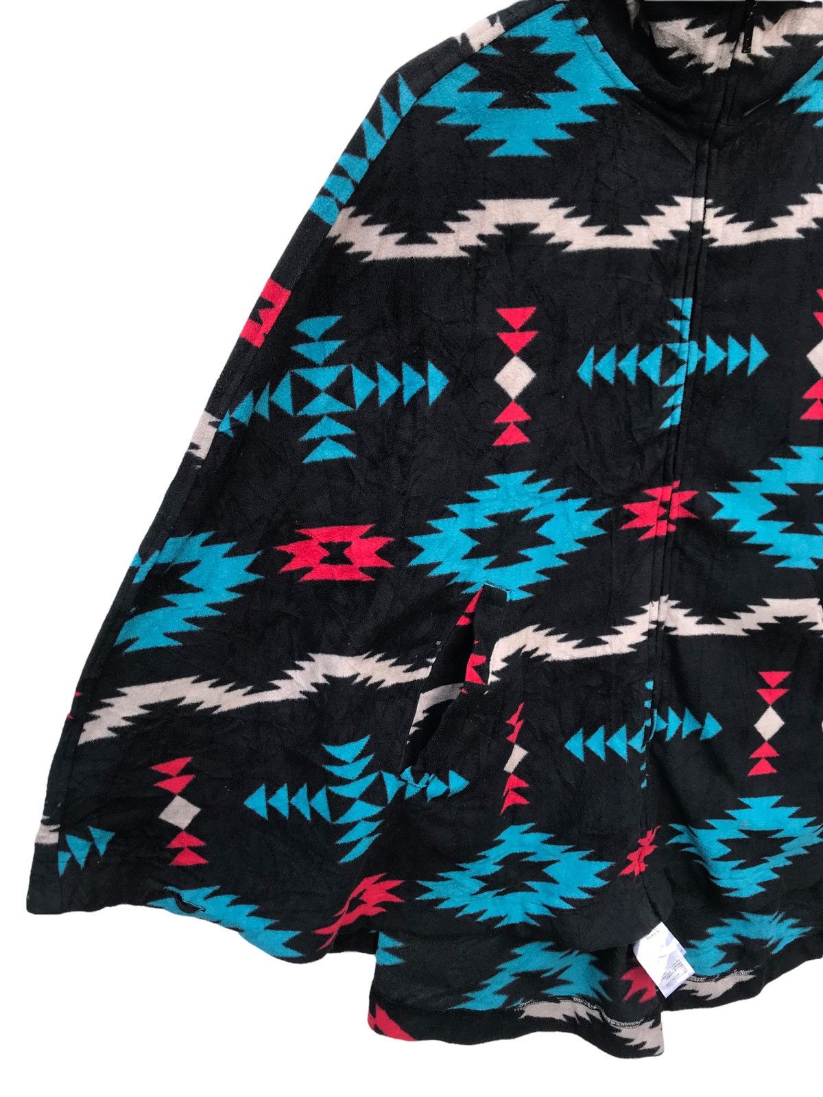 Native Rare Navajo Native Pattern Hoodie Poncho Size US L / EU 52-54 / 3 - 5 Thumbnail