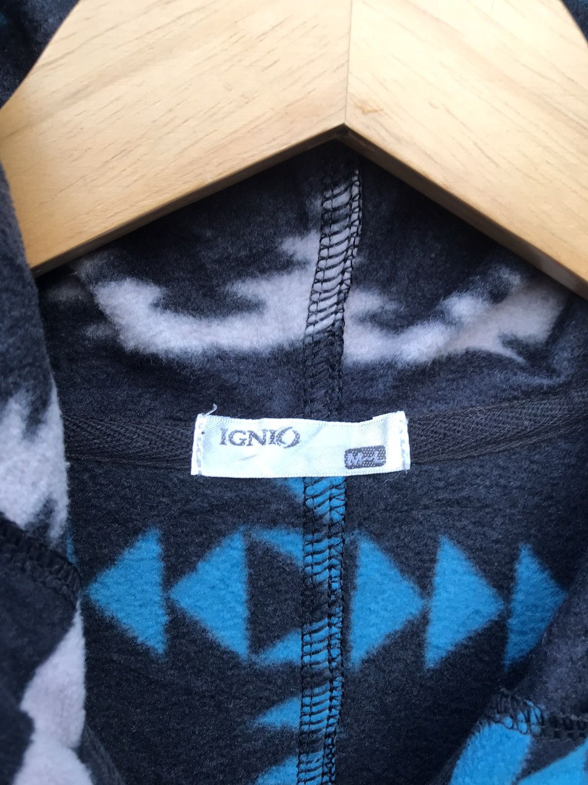 Native Rare Navajo Native Pattern Hoodie Poncho Size US L / EU 52-54 / 3 - 8 Thumbnail