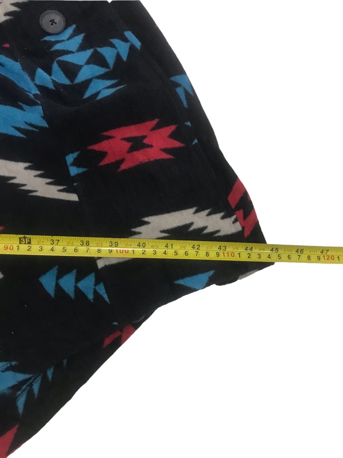 Native Rare Navajo Native Pattern Hoodie Poncho Size US L / EU 52-54 / 3 - 16 Thumbnail