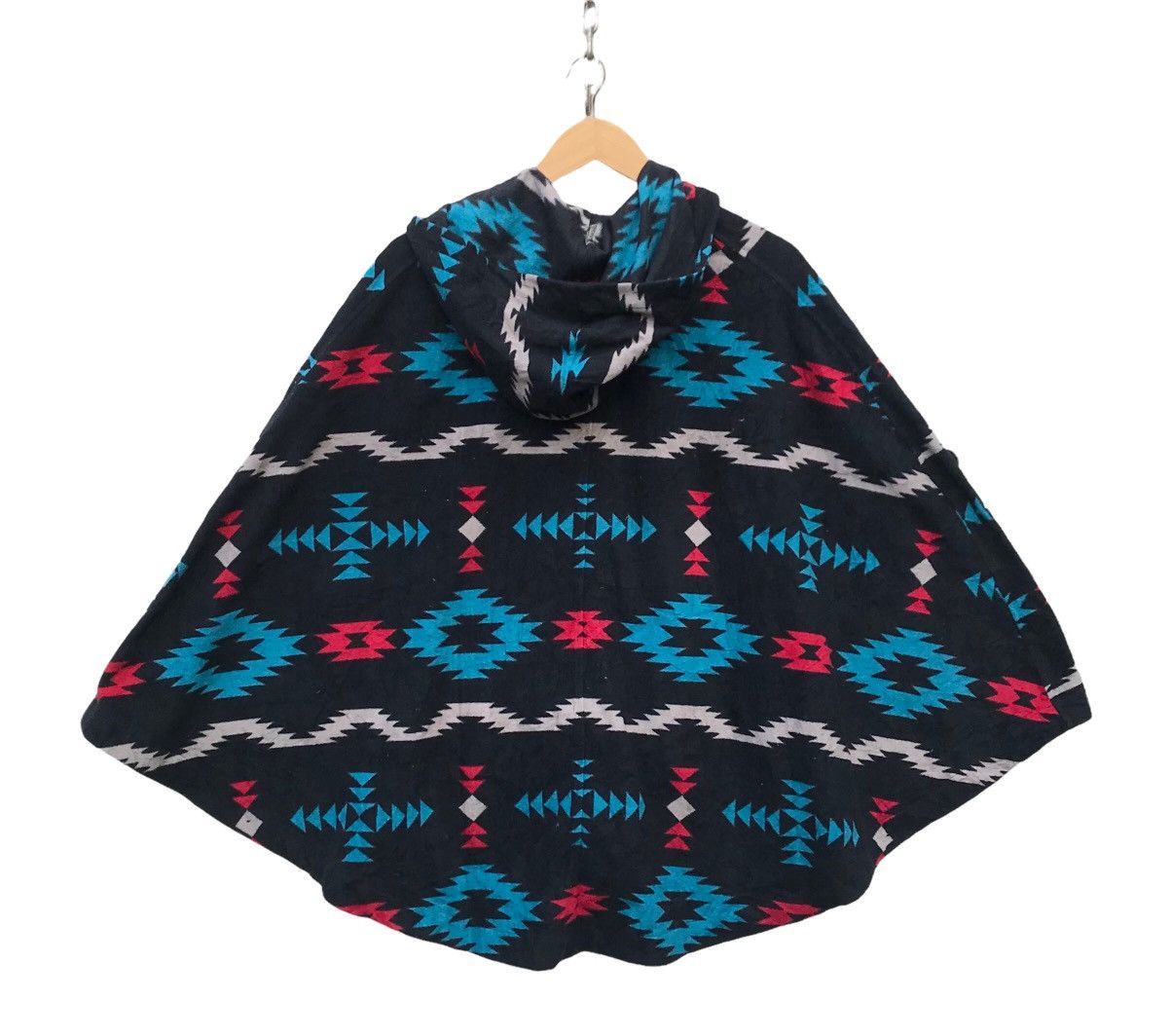 Native Rare Navajo Native Pattern Hoodie Poncho Size US L / EU 52-54 / 3 - 6 Thumbnail