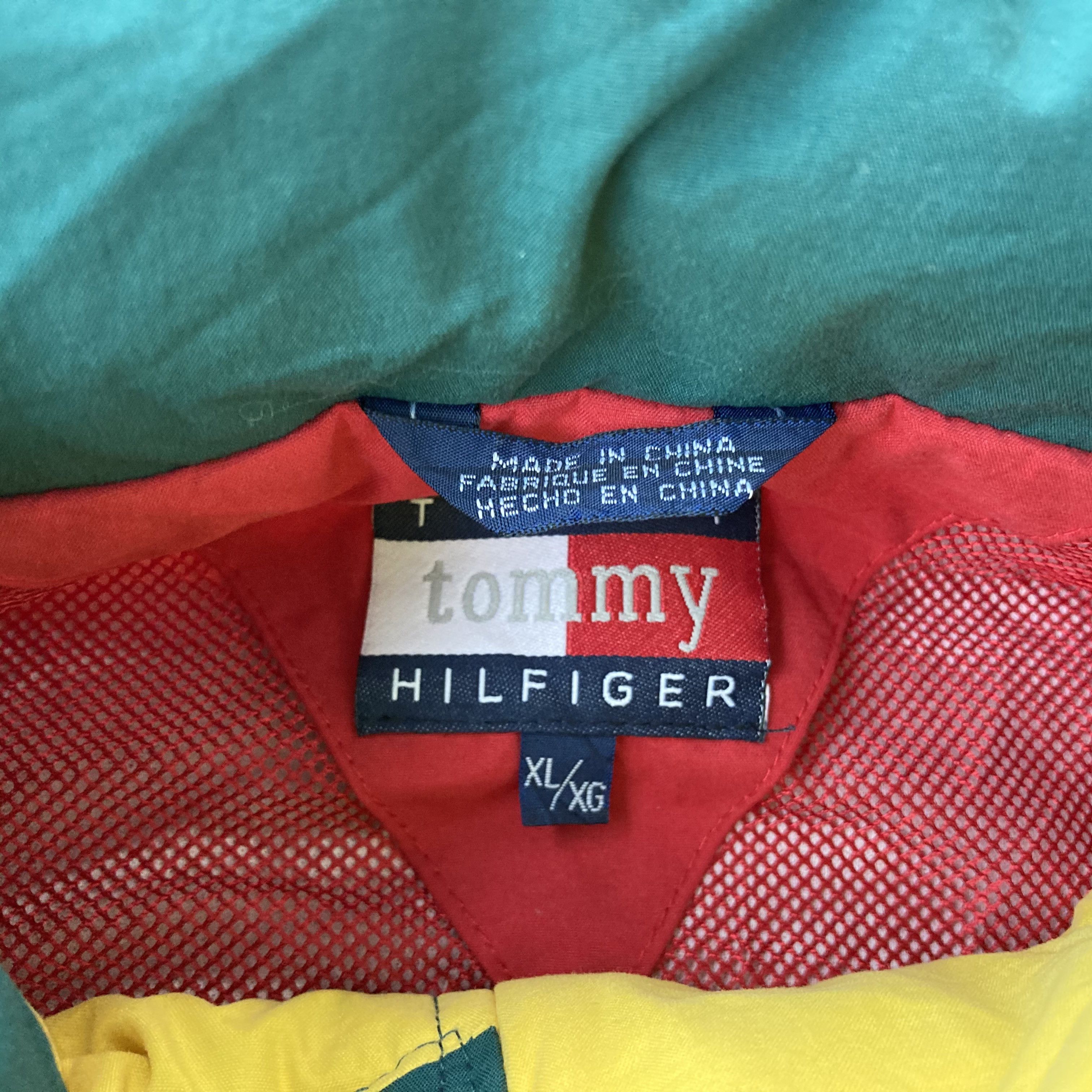 Tommy Hilfiger Vtg Tommy Hilfiger Sailing Gear Multicolor Jacket Size US XL / EU 56 / 4 - 2 Thumbnail