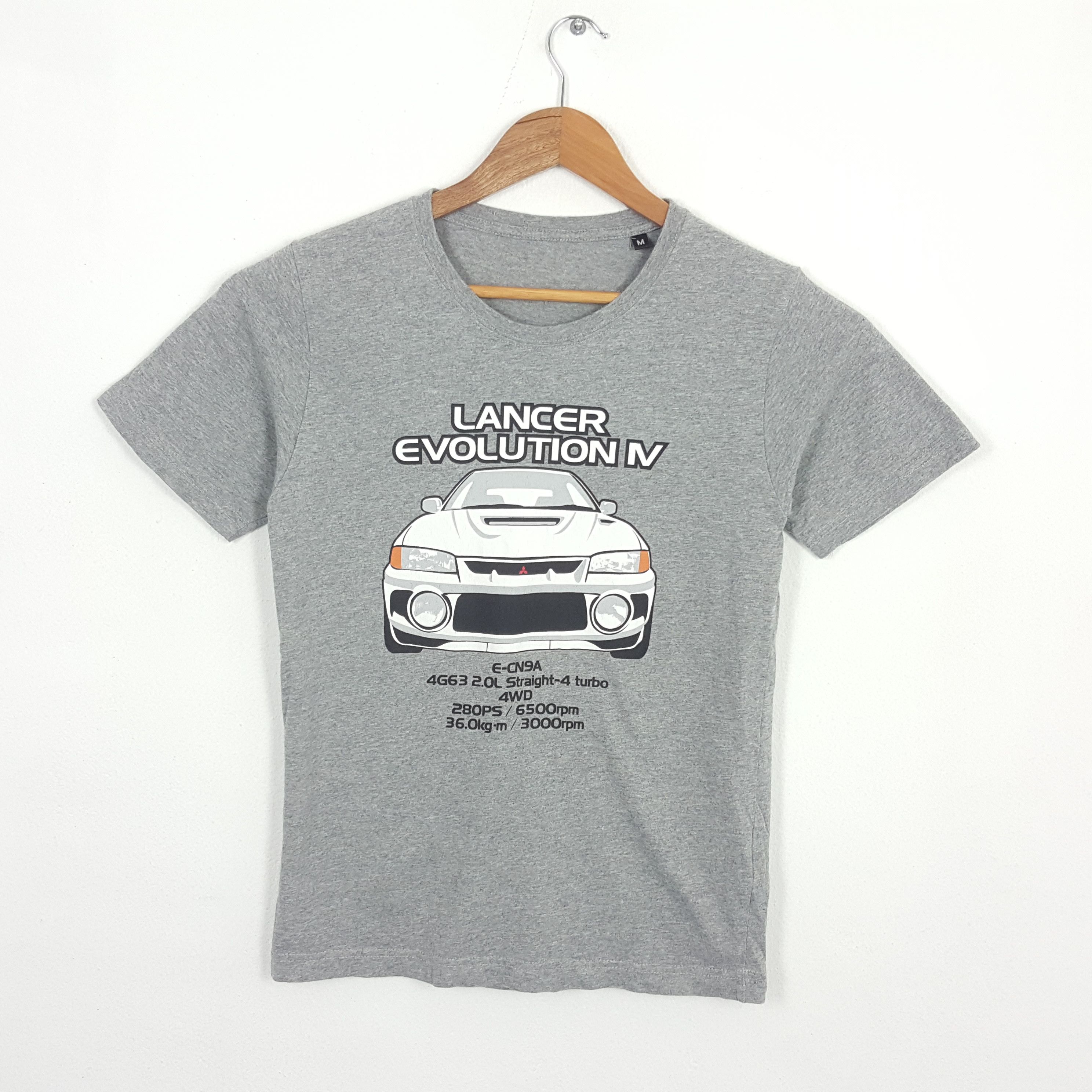 Vintage Mitshubishi LANCER EVOLUTION 4 Japan Racing T-Shirt