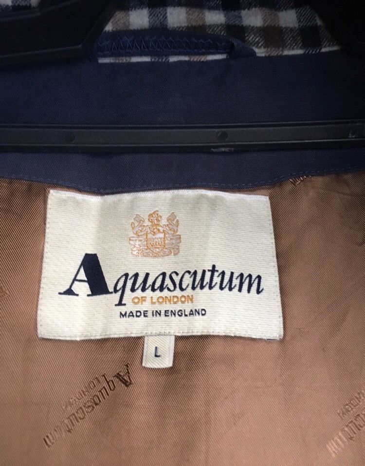 Aquascutum × Designer × Vintage Aquascutum Made in England double pocket Size US L / EU 52-54 / 3 - 3 Thumbnail