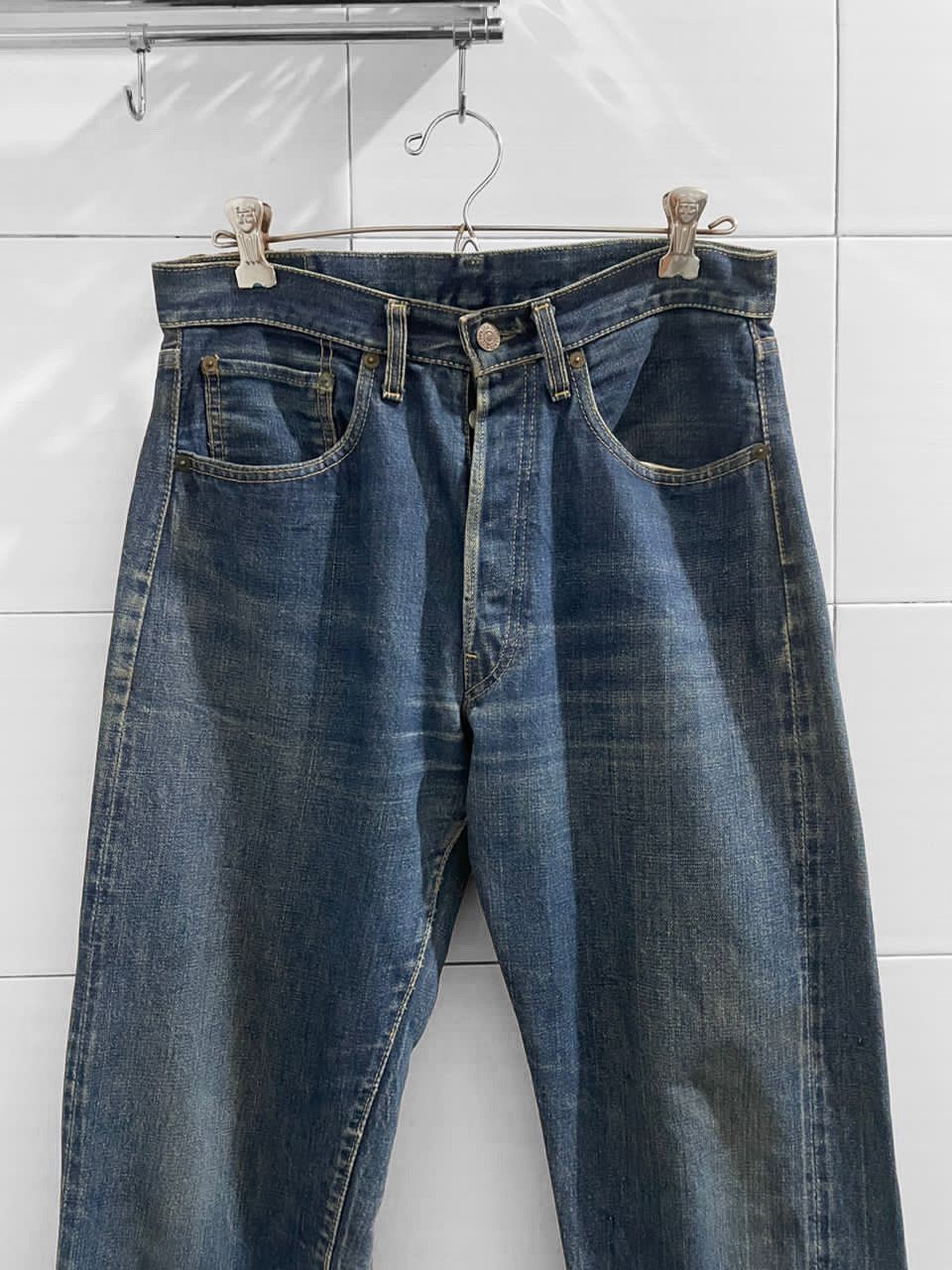 Levi's Very Rare🔥 1960s LEVI'S 501 Type S Quality Grading Big E Size US 30 / EU 46 - 10 Thumbnail