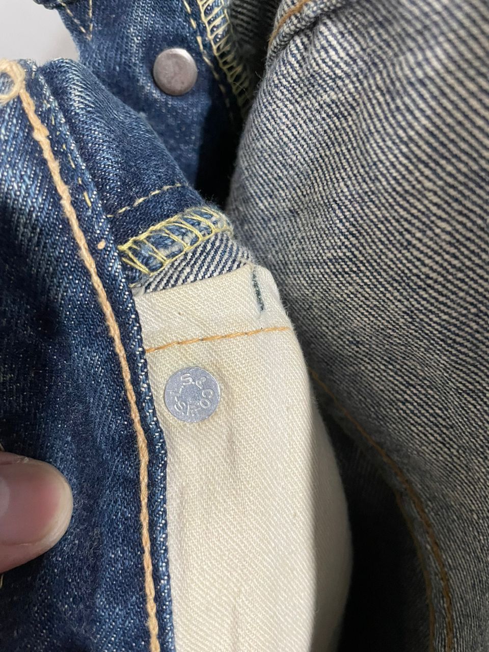 Levi's Very Rare🔥 1960s LEVI'S 501 Type S Quality Grading Big E Size US 30 / EU 46 - 20 Thumbnail