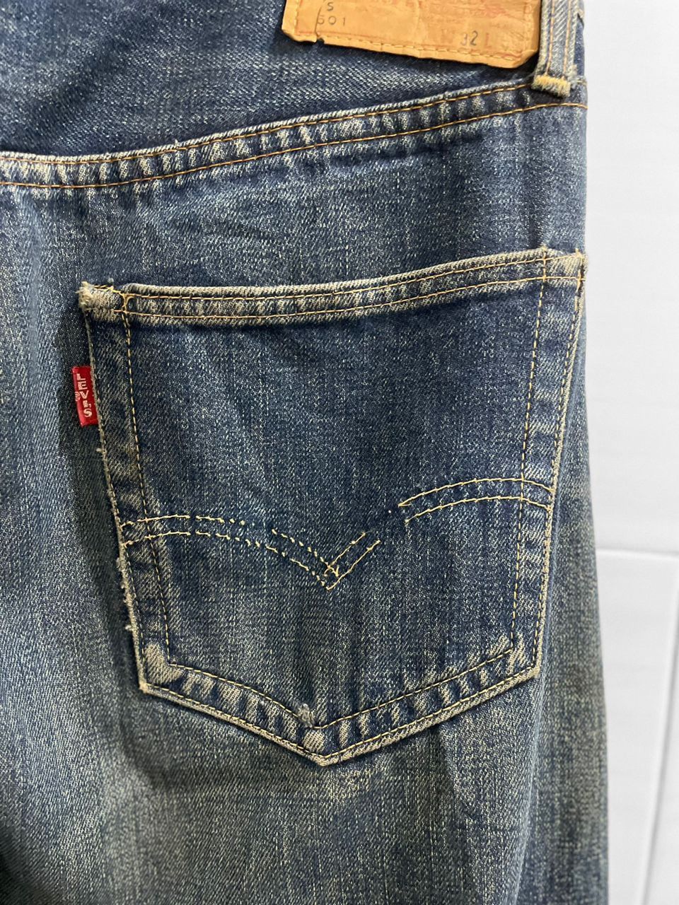Levi's Very Rare🔥 1960s LEVI'S 501 Type S Quality Grading Big E Size US 30 / EU 46 - 12 Thumbnail