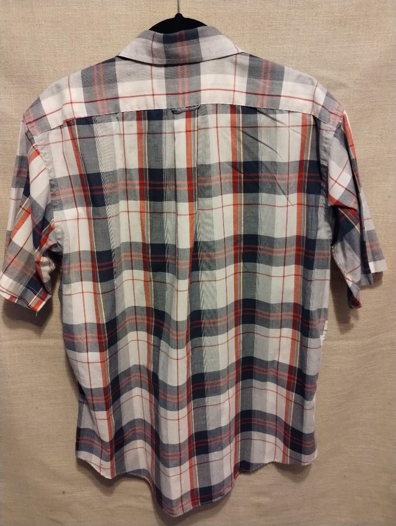 Towncraft Vintage Cotton/Polyester Short Sleeve Plaid Shirt | Grailed